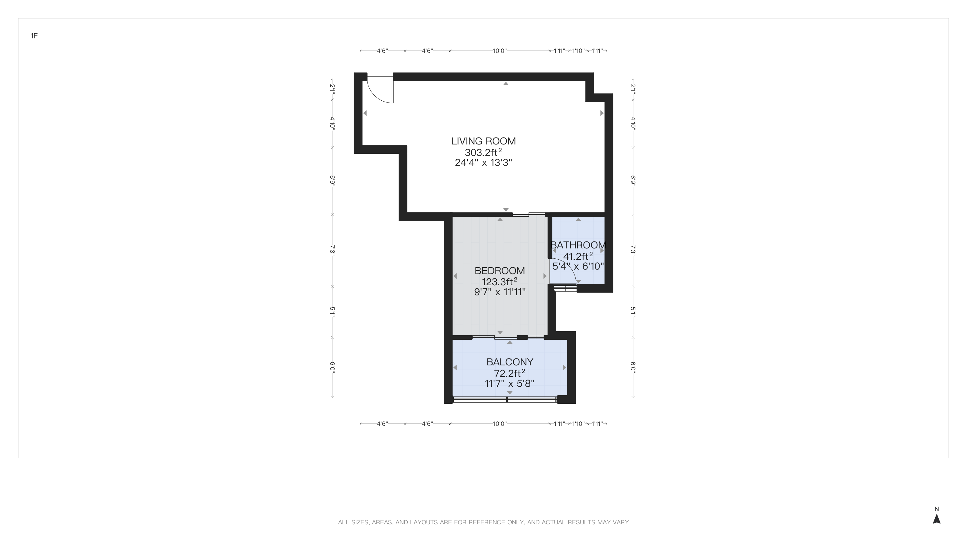Schematic floor plan of the Skylight Rooftop studio